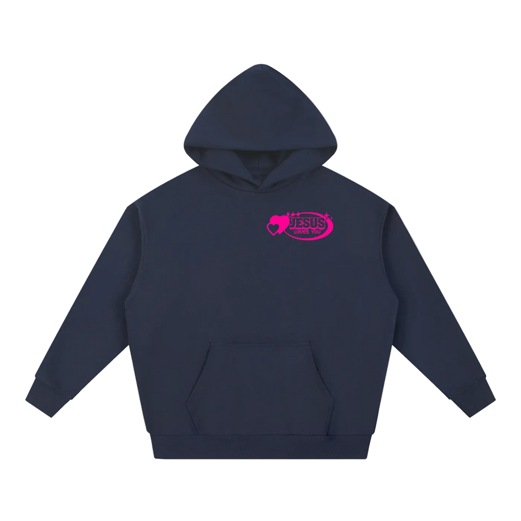 Valentine's Day Jesus Loves You Hoodie