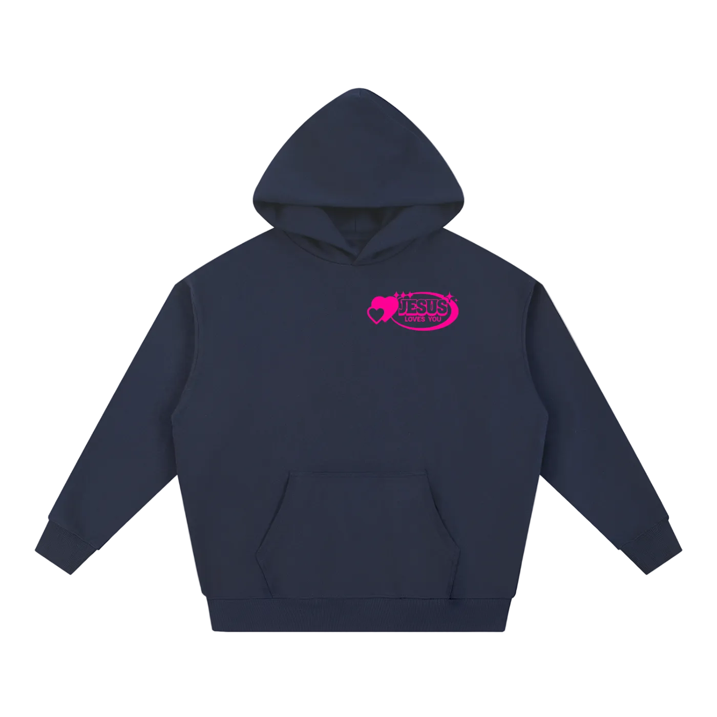 Valentine's Day Jesus Loves You Hoodie