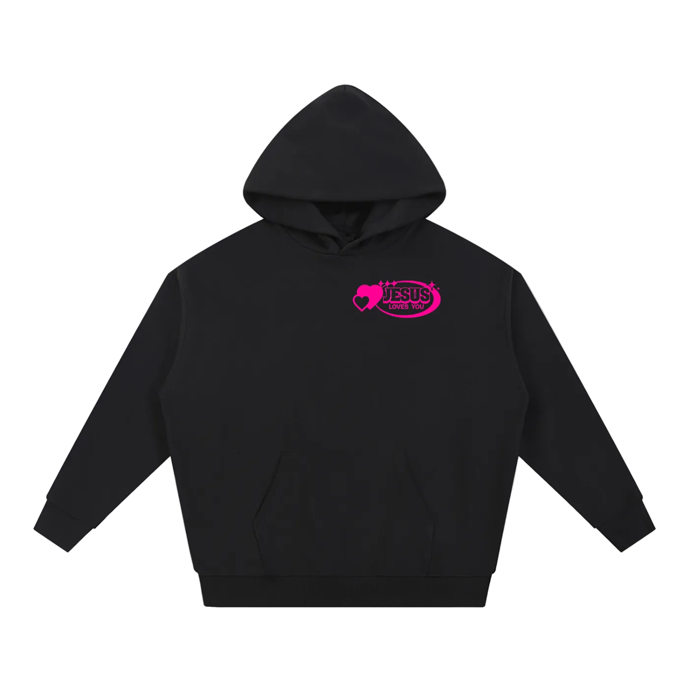 Valentine's Day Jesus Loves You Hoodie